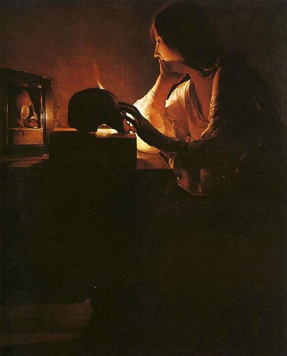 Georges de La Tour The Repentant Magdalen